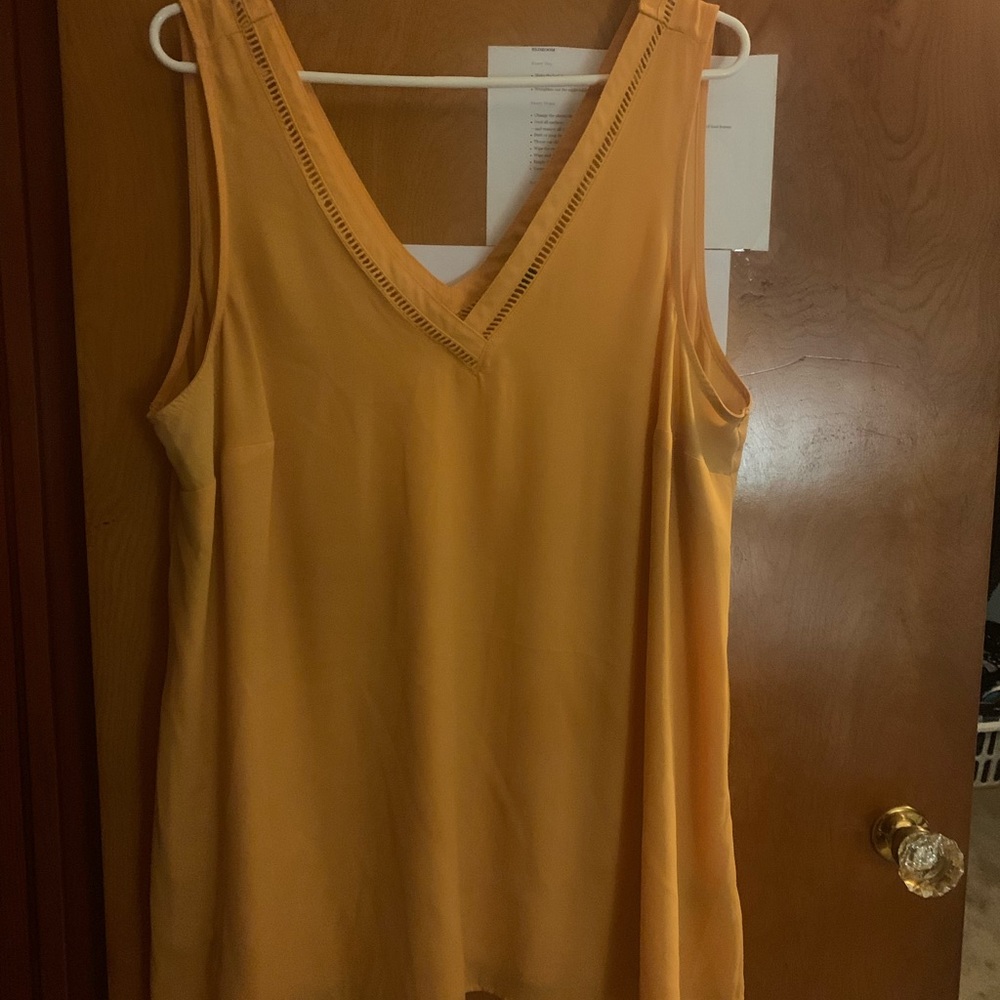 Torrid Mustard Yellow size 2 Tank